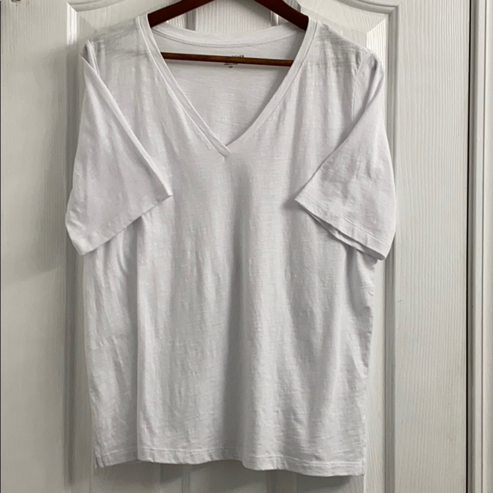 Size small Eileen Fisher white tee